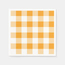 Search for yellow gingham napkins Chequerboard pattern