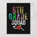 Search for 6th postcards 6th grade squad