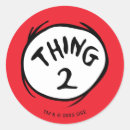 Search for thing one thing two stickers Dr seuss