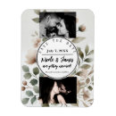 Search for olive green and gold wedding save the dates Greenery