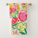 Search for tropical bath towels Pink