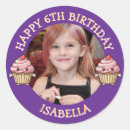 Search for boys name template stickers Girls birthday