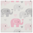 Search for pink and grey fabric Baby girl