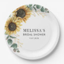 Search for bridal shower paper plates Typography