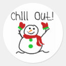 Search for chill out stickers Snowman