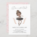 Search for black american princess invitations Ballerina
