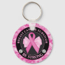 Search for breast cancer survivor key rings Hope
