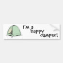 Search for happy camper bumper stickers Camping