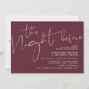 Search for pastel rehearsal dinner invitations The night before