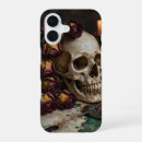 Search for dark skull iphone cases Macabre