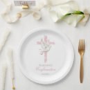 Search for christian paper plates Pink