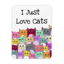 Search for cute cat magnets Colourful