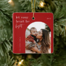 Search for single christmas tree decorations Red