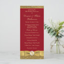 Search for anniversary wedding programs Order of service