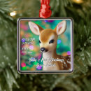 Search for fawn deer christmas tree decorations Cute