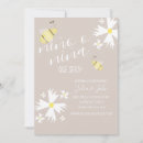 Search for cute gender reveal invitations Bee