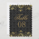 Search for black lace table table cards Floral