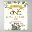 Search for jungle animal birthday posters Baby shower