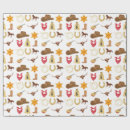Search for wild west wrapping paper Saddle up