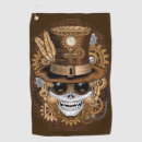 Search for skull golf towels Steampunk