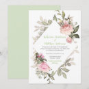 Search for diamond shape wedding invitations Watercolor flowers