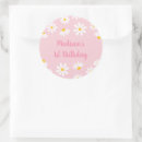 Search for one flower stickers Girl first birthday