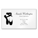 Search for point business cards Ballet