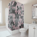 Search for black and silver shower curtains Pattern
