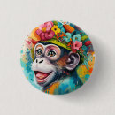 Search for happy monkey badges Animal