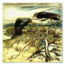 Search for bird silhouettes posters Raven