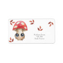 Search for cartoon return address labels Watercolor