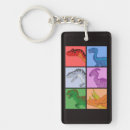 Search for dinosaurs square key rings Jurassic