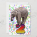 Search for circus 2nd birthday invitations Party