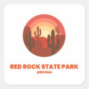 Search for red rock stickers State park