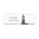Search for lighthouses return address labels Ocean