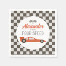 Search for race car napkins Boy