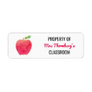 Search for this belongs to return address labels Teacher