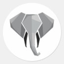 Search for elephant head stickers Animal