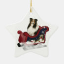 Search for sheltie christmas tree decorations Collie