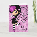 Search for goth girl cards Skulls