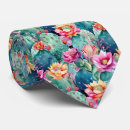 Search for cactus flower ties Pattern