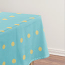Search for yellow polka dots tablecloths Modern