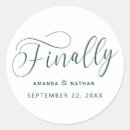 Search for save the date wedding stickers Classic