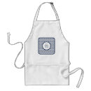 Search for blue chevron aprons Monogrammed