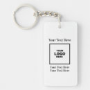 Search for trade show key rings Logo