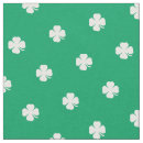 Search for shamrock pattern fabric Luck