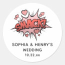 Search for funny wedding stickers Thank you