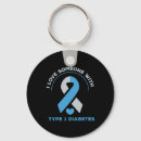 Search for diabetes awareness key rings Type