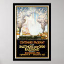 Search for baltimore travel posters Railroad