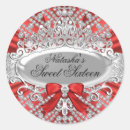 Search for diamond tiara stickers Silver